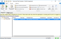 Advanced Task Scheduler Main Window