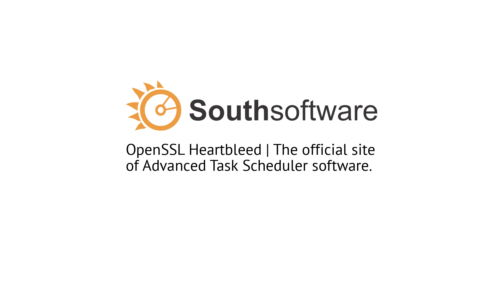 OpenSSL Heartbleed The Official Site Of Advanced Task Scheduler Software 